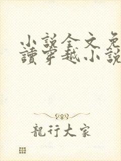 小说全文免费阅读穿越小说封面