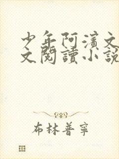 少年阿滨文全全文阅读小说