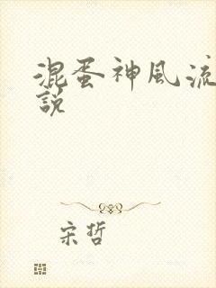 混蛋神风流史小说