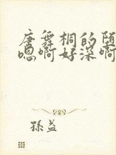 唐舞桐的堕落H嗯啊好深啊