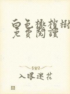 白色橄榄树全文免费阅读封面