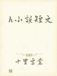h小说短文封面