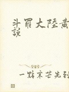 斗罗大陆黄色小说