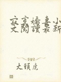 寂寞娇妻小说全文阅读最新章节更新时间