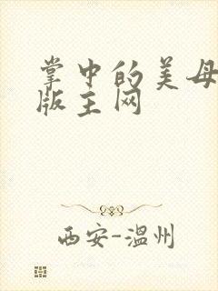 掌中的美母第一版主网