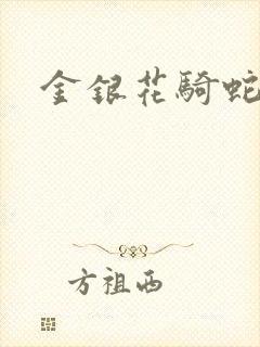 金银花骑蛇难下封面