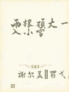 两根硕大一起挤入小雪封面