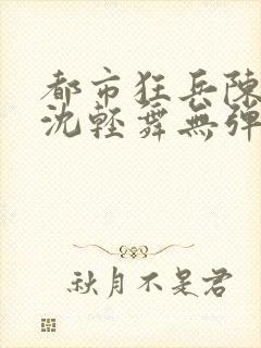 都市狂兵陈六何沈轻舞无弹窗