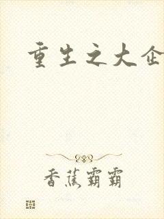 重生之大企业家