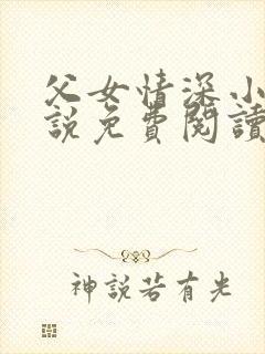 父女情深小兰小说免费阅读全文封面