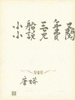 小船三年又三年小说免费阅读