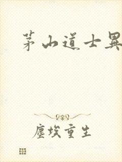 茅山道士异界游封面