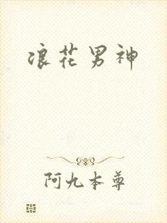 浪花男神封面