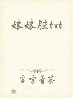 娘娘腔txt封面