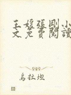 王媛张刚小说全文免费阅读