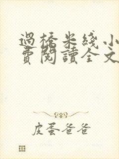 过桥米线小说免费阅读全文