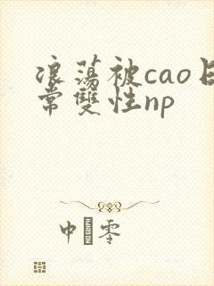 浪荡被cao日常双性np