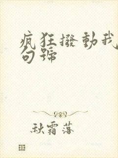 疯狂拨动我的小句号