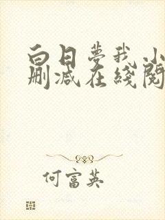 白日梦我小说无删减在线阅读封面