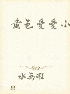 黄色爱爱小说