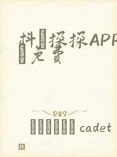 抖抈探探APP汅免费封面