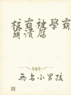 校霸被学霸玩到崩溃腐