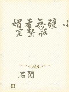 媚者无疆 小说 完整版