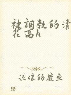 被调教的清纯校花高h