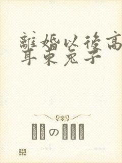 离婚以后高干 耳东兔子