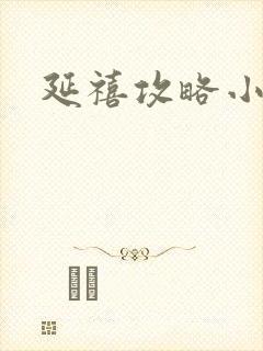 延禧攻略小说封面