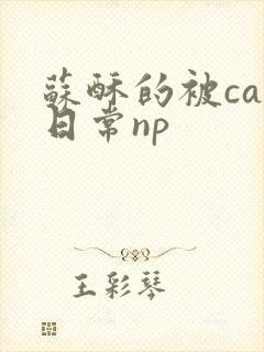 苏酥的被cao日常np封面