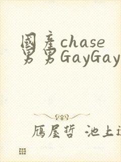 国产chase男男GayGay封面