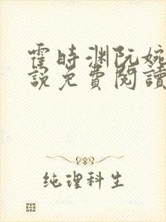 霍时渊阮婉婷小说免费阅读最新章节封面