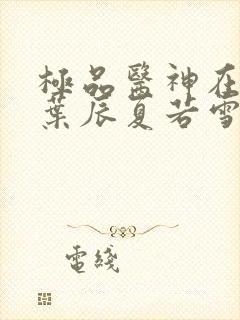 极品医神在都市叶辰夏若雪孙怡