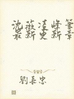 沈薇凌峰笔趣阁最新更新章节列表封面