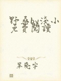 野桑by浅小说免费阅读