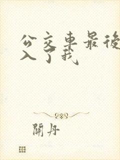 公交车最后一排入了我