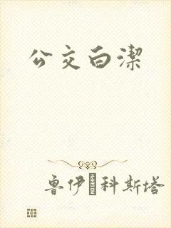 公交白洁封面