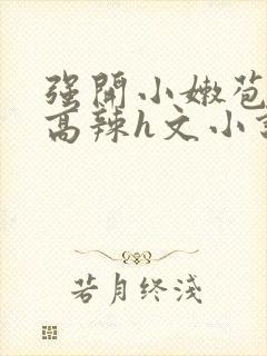 强开小嫩苞h文高辣h文小说