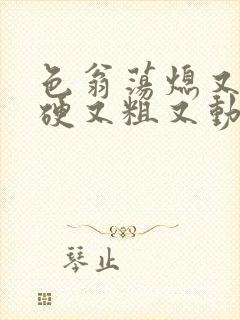 色翁荡熄又大又硬又粗又动态图