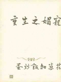 重生之媚宠系统