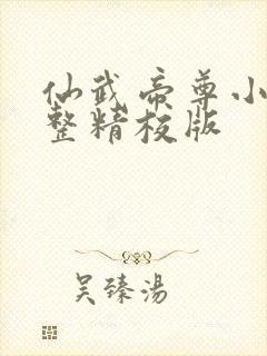 仙武帝尊小说完整精校版