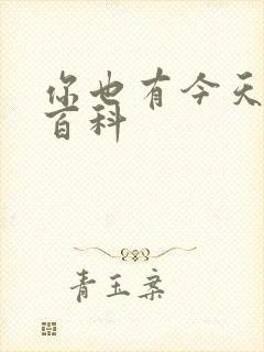 你也有今天百度百科