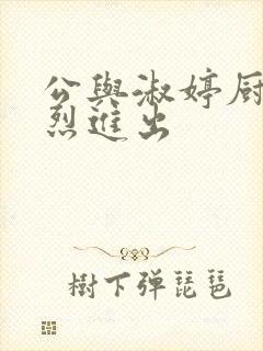 公与淑婷厨房猛烈进出