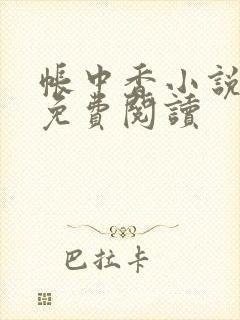 帐中香小说全文免费阅读封面