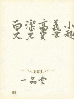 白洁高义小说全文免费笔趣阁阅读高