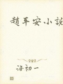 赵平安小说主角