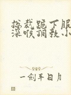 总裁跪下服侍含深喉调教小说封面