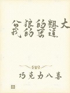 公狼的粗大挺进我的密道