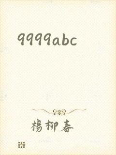 9999abc封面